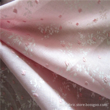 NY DESIGN 100% BOMULL SWISS DOT TYG